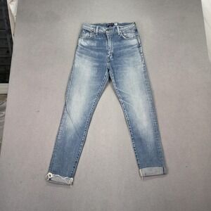 Levis Jeans Womens 26x29 Made Crafted Selvedge High Rise Raw Hem Made Japan